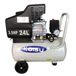 Máy nén khí piston 2HP, 1 pha, bình tích 24 lít (dẫn động trực tiếp) Model HK3524B