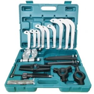 Bộ vam đĩa chặn, 8 chi tiết, pham vi làm việc 75-105mm, hoạt động thủy lực hãng Jonnesway