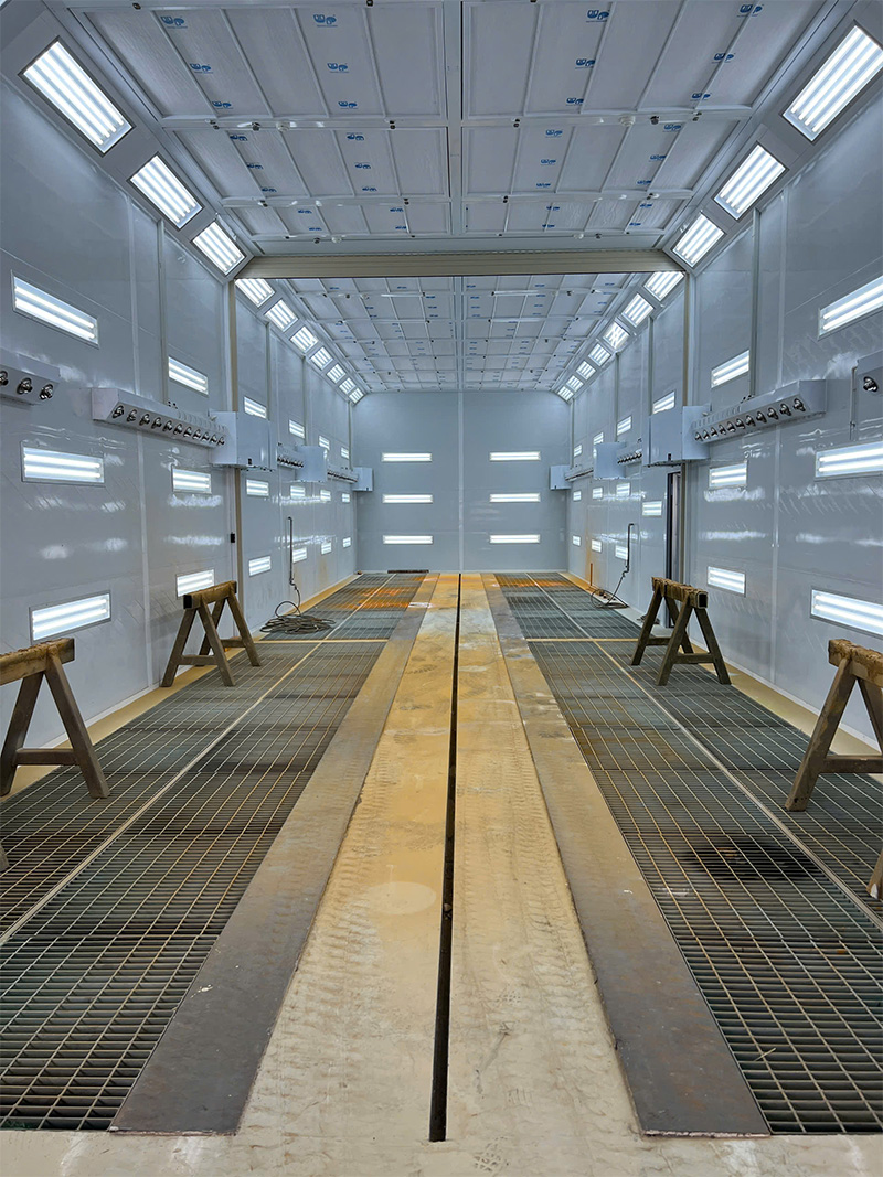 đèn chiếu sáng buồng sơn đèn phòng sơn