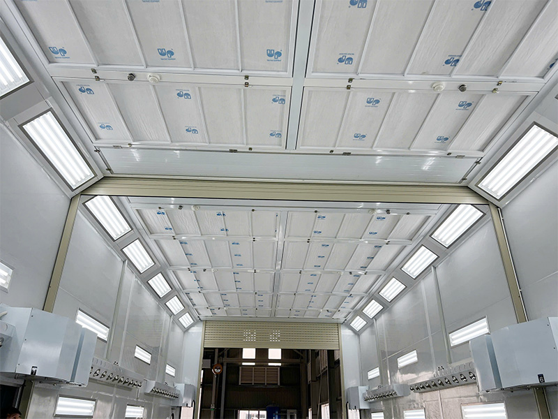 lọc sàn buồng sơn lọc trần phòng sơn