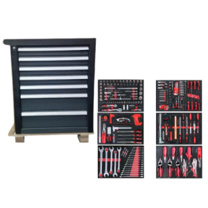 Tủ dụng cụ 7 ngăn, 217 chi tiết hãng torin nhập khẩu TBR5807A-X