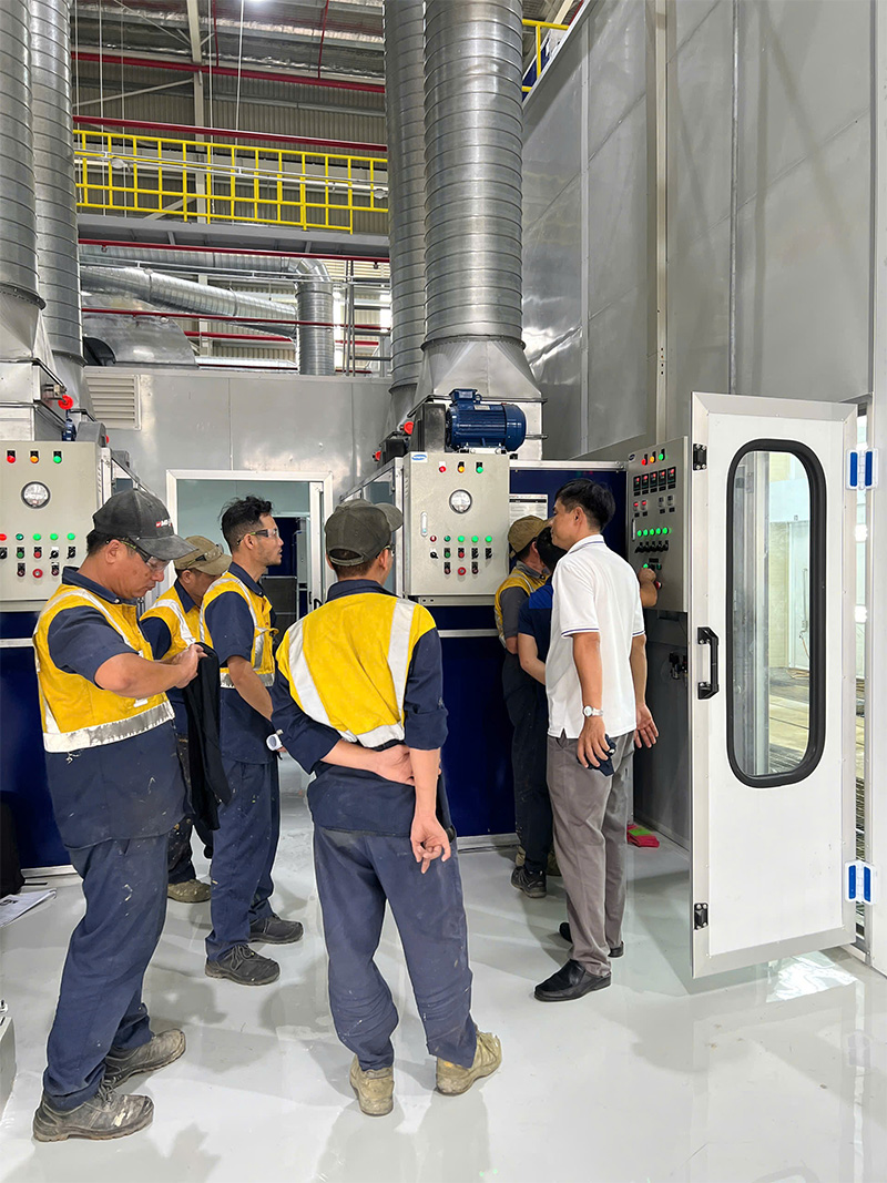 tủ điều khiển phòng sơn tủ điện phòng sơn gốc nước